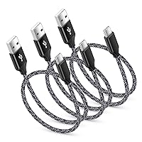USB C Cable 3ft,3Pack Type C Charger Cable Phone Charger Cord for Samsung Galaxy Z Fold 4 Z Flip 4 A13 A53 S24 S23 S22 Ultra S21 FE S20 S10 Note20 A52 A42 A32 A12 S10 S9 Pixel 6 Pro Fast Charging Cord
