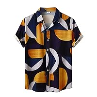Hawaiian Shirt for Men 2023 Tropical Funny Summer Casual Floral Print Design Style Short Sleeve Beach Vacation Shirt