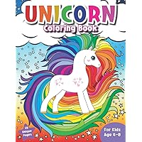 Unicorn Coloring Book: For Kids Age 4-8