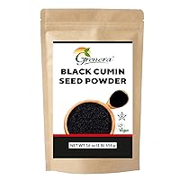 Grenera Black Seed Powder 1 lb (16 Ounces), Known As Premium Ground Nigella Sativa, Kalonji, Black Cumin Seed, For Seasoning, Baking, Bread Making