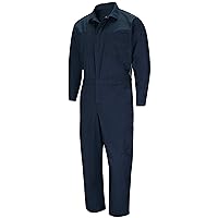 Red Kap mens Performance Plus Lightweight Coverall With Oilblok Technology