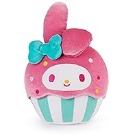 GUND Sanrio Hello Kitty and Friends My Melody Cupcake Plush, Stuffed Animal for Ages 1 and Up, Pink/White, 8”