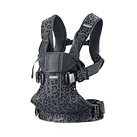 BabyBjörn Baby Carrier One Air, 3D Mesh, Anthracite/Leopard