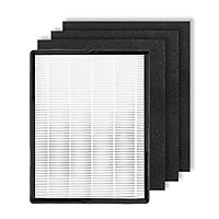 45i H13 Grade True HEPA Replacement Filter, Compatible with BreatheSmart 45i & Flex Air purifier, 1 Ture HEPA Filter + 4 High-Efficiency Activated Carbon Pre-Filter，Part number B4-Fresh