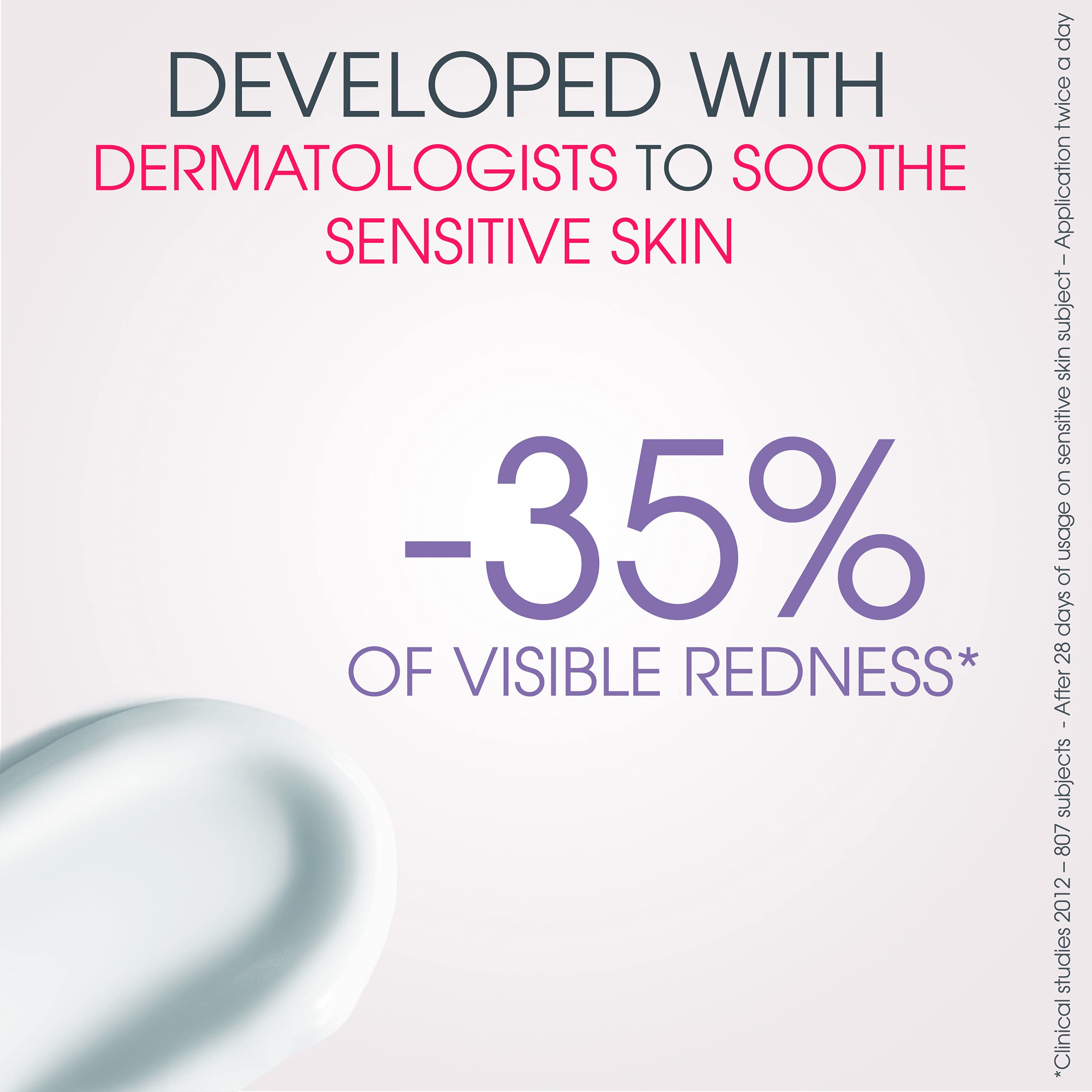 Bioderma - Visible Redness Relief for Face - Sensibio - Visible Redness Reducing Cream - Skin Soothing and Moisturizing - Visible Redness Reducing Skin Care for Sensitive Skin