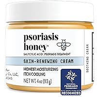 Skin-Renewing Cream - Psoriasis Cream for Dry Skin - Daily Ointment & Moisturizer for Eczema Or Sensitive Skin - Psoriasis Lotion for Itchy Skin Relief (4oz)
