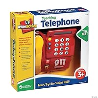 Learning Resources Smart Toy | Teaching Telephone | Multicolor | 1 Piece