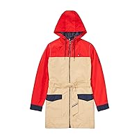 Tommy Hilfiger Women's Adaptive Colorblock Hooded Jacket with Magnetic Closure
