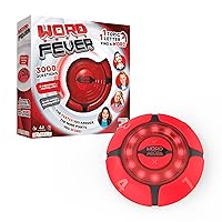 TOMY Word Fever, Word Guessing Game, Fast Paced Word Game, 3000 Questions, Guessing Game, Word Search Game with Sounds, Suitable for Adults and Children 7 Years and Older