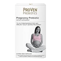 Probiotics Pregnancy Probiotic 10 Billion CFU - Once Daily for Mother & Baby During Pregnancy & Breastfeeding Prenatal - Guaranteed Potency