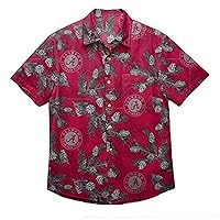 FOCO NCAA Floral Button Up Shirt