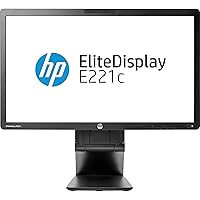 HEWLETT-PACKARD D9E49A8#ABA / Business E221c 21.5 LED LCD Monitor - 16:9 - 7 ms Adjustable Display Angle - 1920 x 1080 - 250 Nit - 1,000:1 - Speakers - DVI - VGA - USB - Black by HP