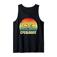 Cycologist Vintage Funny Cycling and Cyclist Tank Top