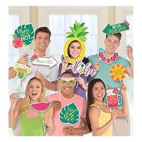 Assorted Aloha Jumbo Photo Props Kit - (17