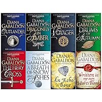 Diana Gabaldon Outlander Series 8 Books Collection Set (Outlander,Dragonfly in Amber,Voyager,Drums of Autumn,Fiery Cross,Breath of Snow and Ashes,An Echo in the Bone,Written in My Own Hearts Blood) Diana Gabaldon Outlander Series 8 Books Collection Set (Outlander,Dragonfly in Amber,Voyager,Drums of Autumn,Fiery Cross,Breath of Snow and Ashes,An Echo in the Bone,Written in My Own Hearts Blood) Paperback Mass Market Paperback Hardcover
