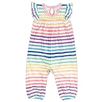 HonestBaby unisex-baby Romper Coverall Sets One-Piece Jumpsuit Organic Cotton for Infant Baby Boys, Girls, Unisex