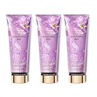 Victoria's Secret Glittering Iris Fragrance Lotion for Women, 8 Ounce Lot Of 3 (Glittering Iris)