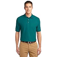Port Authority Men's Silk Touch Polo 5XL Teal Green