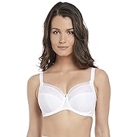 Fantasie Women's Fusion Underwire Full Cup Side Support Bra, White, 38HH