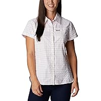 Columbia Women's Silver Ridge Novelty Ss Shirt