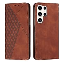 Galaxy S24 Ultra Wallet Case, Magnetic Leather Folio Cover for Samsung Galaxy S24 Ultra 6.8