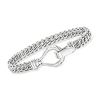 Ross-Simons Sterling Silver Cestina-Link Bracelet. 7 inches