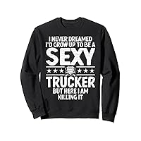 Trucker Semi Truck Driver Sweatshirt