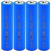 SOENS aa Lithium batteriesRechargeable Ni Mh AAAA Batteries 1.2v Ni Mh Battery 600mah for Am6 Lr61 LED Flashlight Mini Fan-4pcs