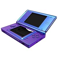Chameleon Purple Blue Replacement Full Housing Shell for Nintendo DS Lite, Custom Handheld Console Case Cover with Buttons, Screen Lens for Nintendo DS Lite NDSL - Console NOT Included