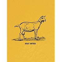 Goat Notes - A Record Keeping Notebook for 30 Goats - 8.5 x 11 - Matte Cover = ID, Medical Record, Weight, Feed, Kidding, and Notes Goat Notes - A Record Keeping Notebook for 30 Goats - 8.5 x 11 - Matte Cover = ID, Medical Record, Weight, Feed, Kidding, and Notes Paperback