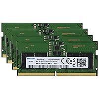 Samsung 32GB (4x8GB) DDR5 5600MHz PC5-44800 SODIMM 1Rx16 CL46 1.1v M425R1GB4BB0-CWM Notebook Laptop RAM Memory Module Upgrade Adamanta