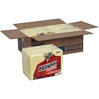 Brawny Yellow 1/8 Fold Disposable Dusting Cloth by GP PRO (Georgia-Pacific), 24