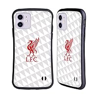 Head Case Designs Officially Licensed Liverpool Football Club Red On White Kit Liver Bird Hybrid Case Compatible with Apple iPhone 11