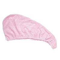 Hair Towel Wrap, Pink, 1 Wrap
