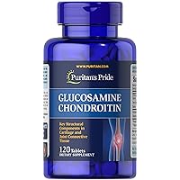 Puritan's Pride Glucosamine Chondroitin Mini Tabs Tablets, 120 Count