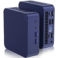 Mini Pc Desktop Computers-Intel 12th N100 (3.40 GHz),16GB DDR4 500GB SSD Micro Pc,4K Three-Monitor Display with 4 USB/2 Type-C/2 HD/BT/LAN/WiFi 5 Gigabit Ethernet Computer Tower for Home/Office/Gaming