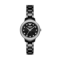 Emporio Armani Men Analog Quartz Watch with Ceramic Strap AR70008