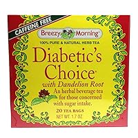 Tea Herb Choice Diabetic, 20 BG (Pack of 3)