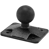 ARKON Mounts 4 Hole AMPS to 25mm Rubber Ball Adapter for Robust Mount Series APAMPS25MM
