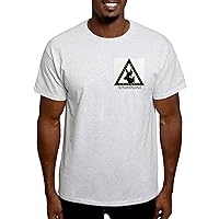 CafePress Schutzhund 3'S GSD Ash Grey T Shirt Cotton T-Shirt