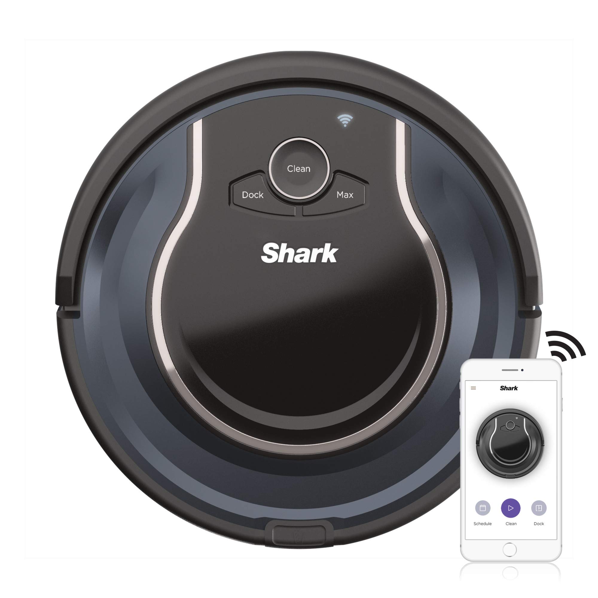 Shark Ion App Controlled Robotic Vacuum Cleaner Model R76 Robot Wi-Fi 