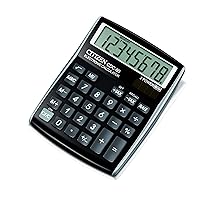 Citizen CDC80 Designline 108 x 135 x 24 mm Desktop Calculator - Black