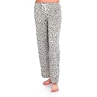 Hello Mello Signature Lounge Pants Womens Soft Pajama Bottoms Elastic Waistband Drawstring Tie