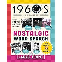 The Swinging 1960’s Nostalgic Word Search Large Print: Big Wordfind Puzzle Book for Seniors and Adults With Fun Trivia and Games (Retro Collection) The Swinging 1960’s Nostalgic Word Search Large Print: Big Wordfind Puzzle Book for Seniors and Adults With Fun Trivia and Games (Retro Collection) Paperback