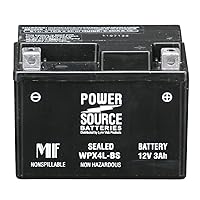 PowerSource 01-310 WPX4L-BS Sealed Battery
