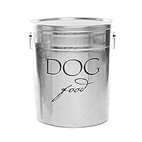 Harry Barker Silver Classic Food Storage, Medium 22 Pounds of Food