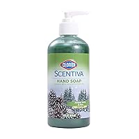 Clorox Scentiva Liquid Hand Soap | 14 oz Liquid Hand Wash with Aloe Vera & Provitamin B5 | Bleach-Free Scented Hand Soap for Kitchen or Bathroom, Juniper Berry and Pine Scent