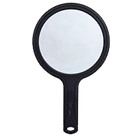 Bodico 3-in-1 Tri-Magnification Handheld Mirror for Makeup,Black