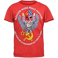 Old Glory Moscow Music Peace Festival T-Shirt Red