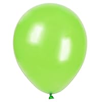 Lime Green Latex Balloons, 12